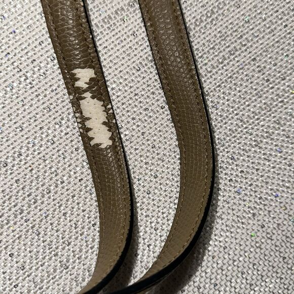 FREE w/bundle Vera Bradley Light Brown Tan Nylon Tote Faux Leather Combo - Picture 13 of 16